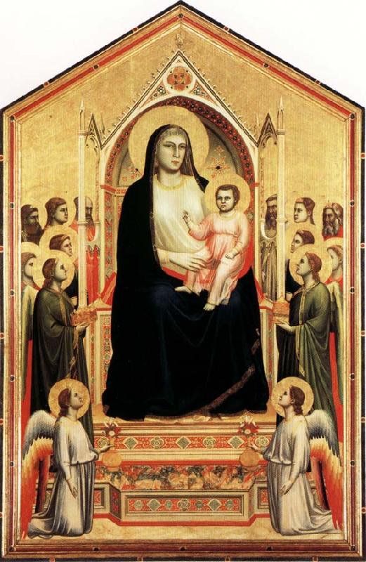 GIOTTO di Bondone Madonna in Majesty oil painting image
